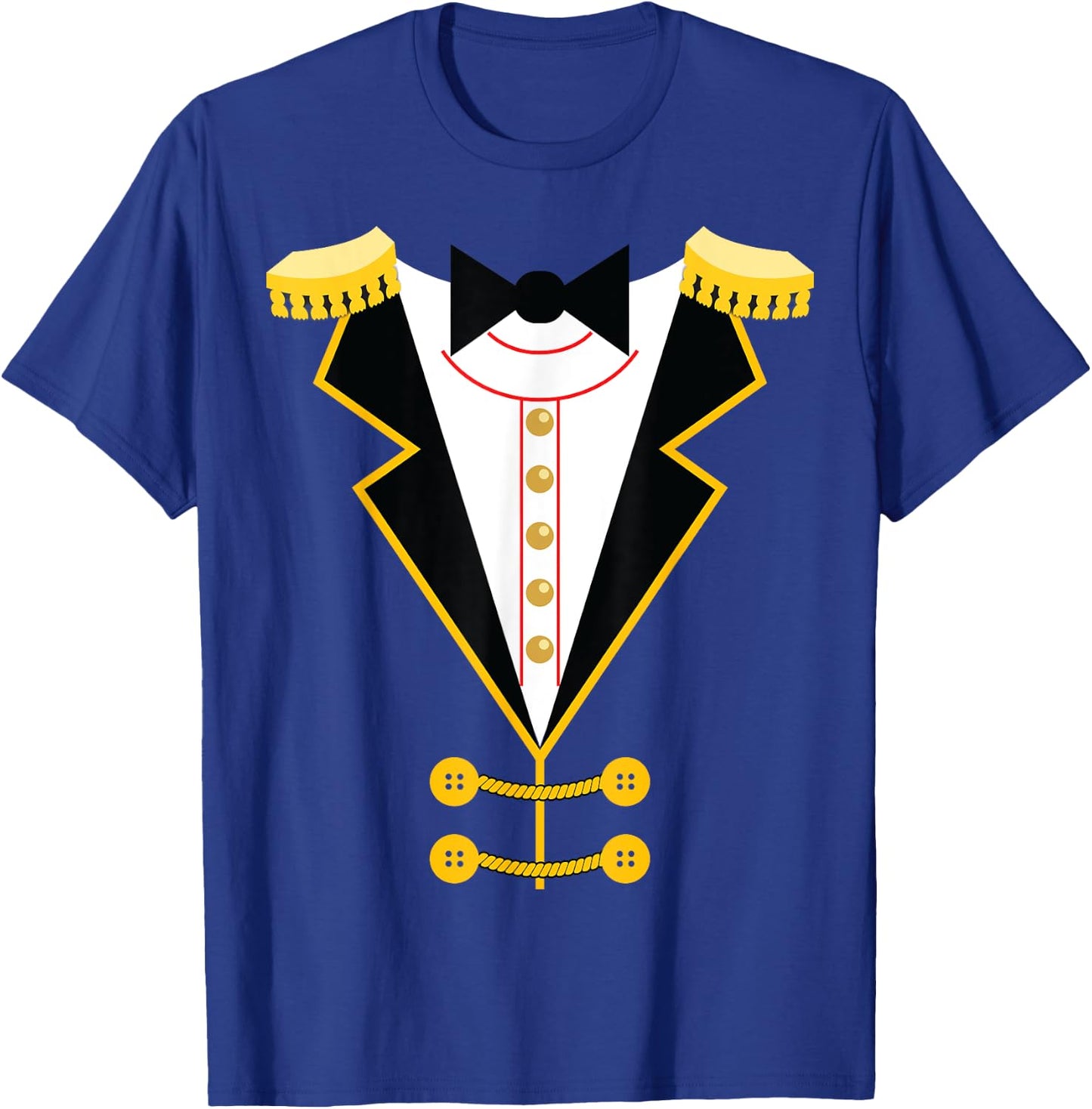 Ringmaster Costume Kids Boys Girls Circus Showman Halloween T-Shirt - T-Shirt | Royal