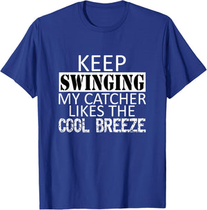 Funny Pitcher Baseball Saying T-Shirt - T-Shirt | Royal