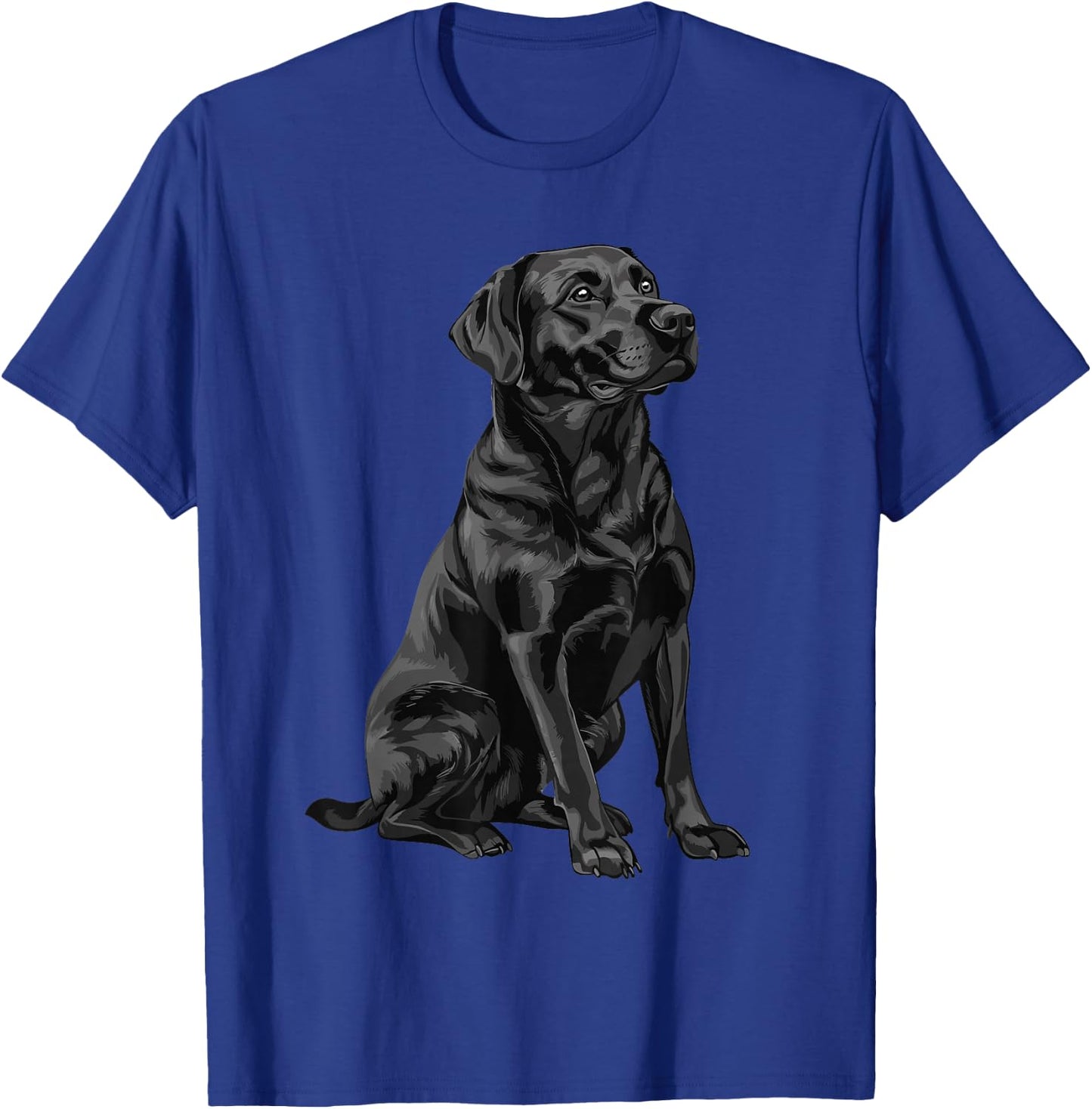 Black Labrador Retriever T-Shirt - T-Shirt | Royal