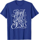 Raised on Sweet Tea and Jesus - Southern Christian T-Shirt - T-Shirt | Royal