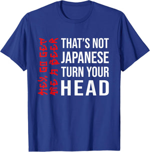 Funny Turn Your Head Beer Joke Optical Illusion Humor T-Shirt - T-Shirt | Royal