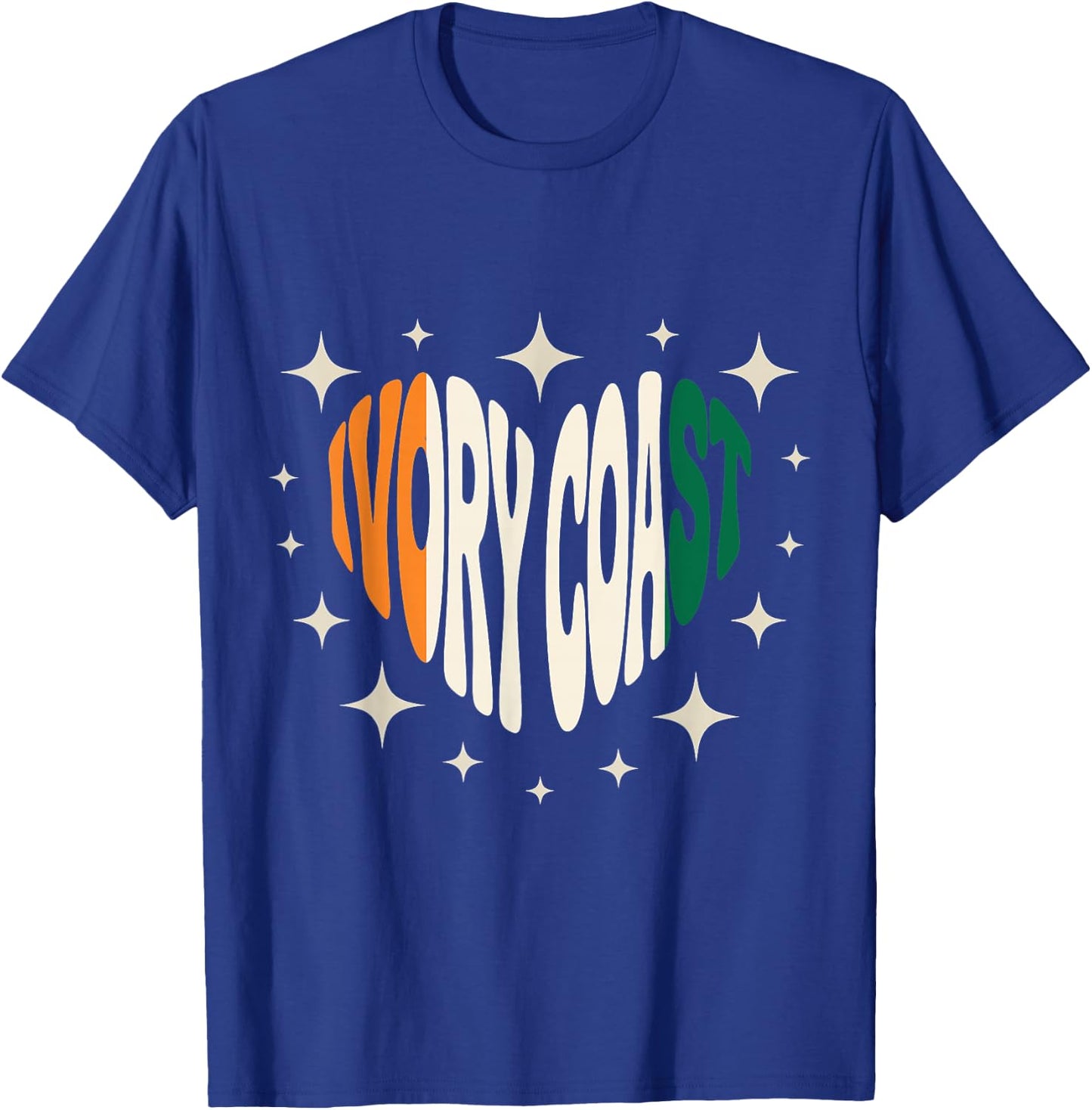 Ivory Coast Roots Ivorian Flag Cote D'Ivoire T-Shirt - T-Shirt | Royal