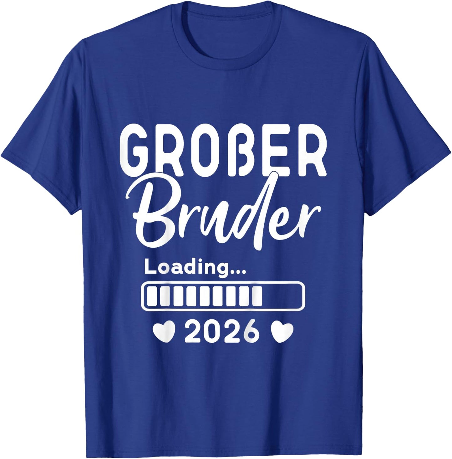 Children's Big Brother Loaded 2026 Ich werde Großer Bruder 2026 , black T-Shirt - T-Shirt | Royal