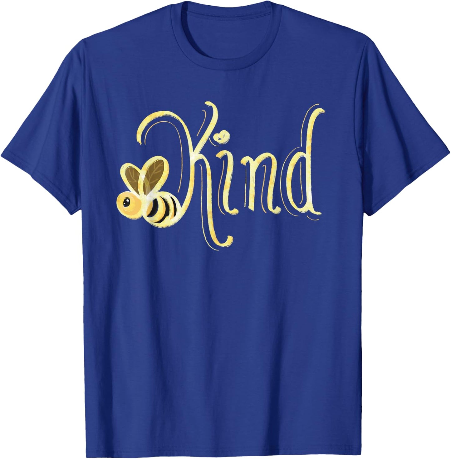 Be Kind, Kindness, Bee Kind T-Shirt - T-Shirt | Royal