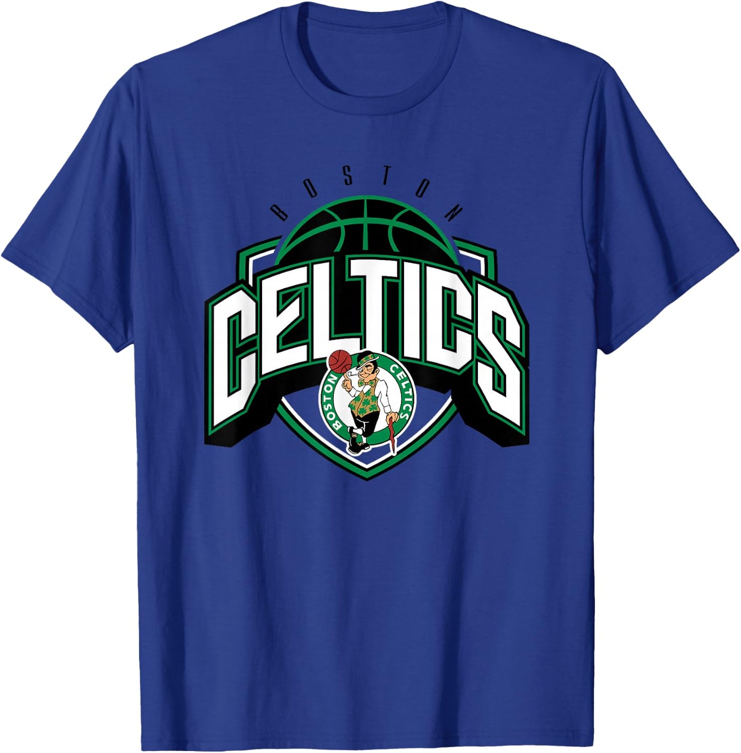 NBA Official Boston Celtics Hang Time T-Shirt - T-Shirt | Royal