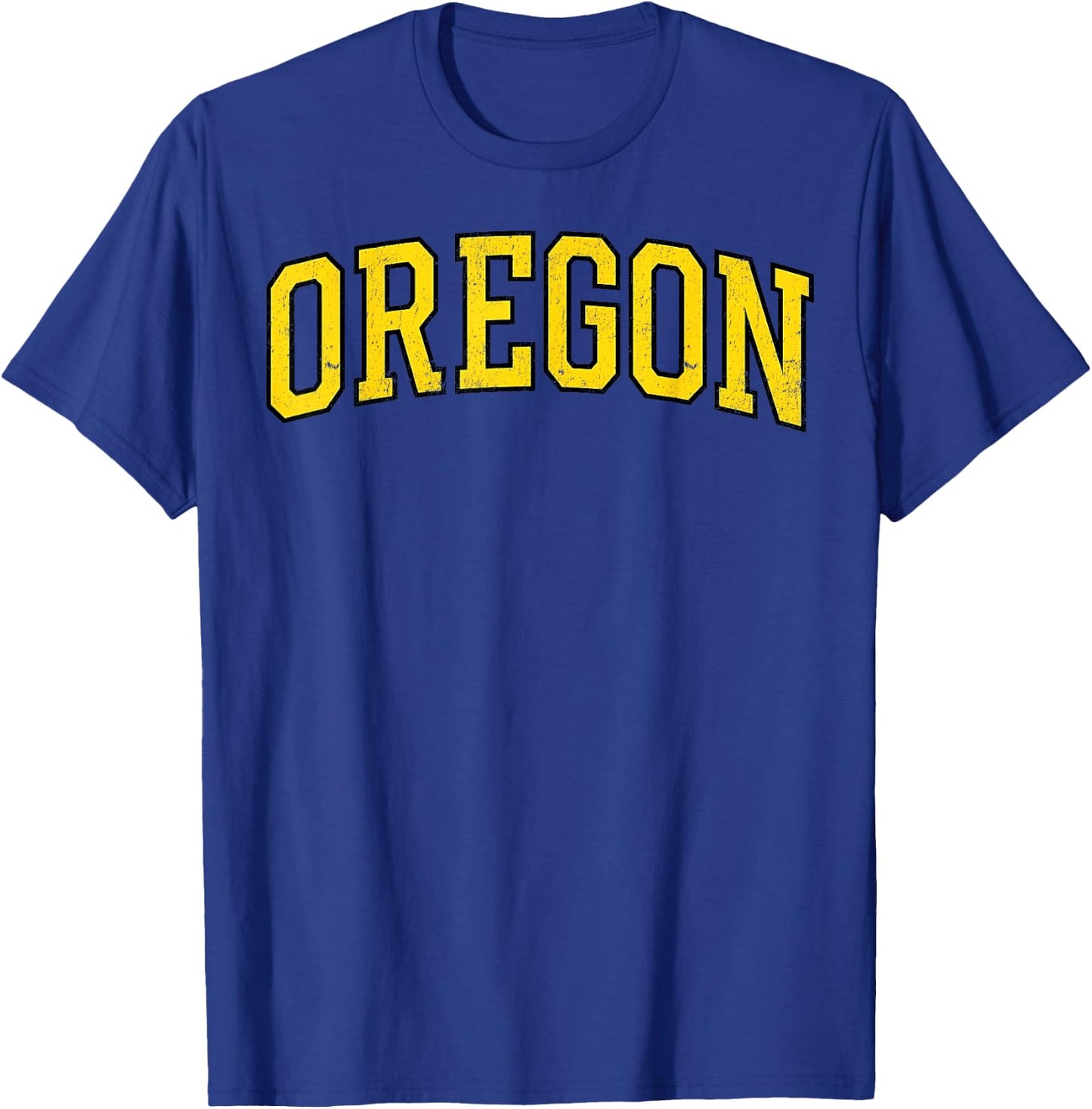 Vintage Oregon Men Oregon Women Green Design Men Women Kids T-Shirt - T-Shirt | Royal