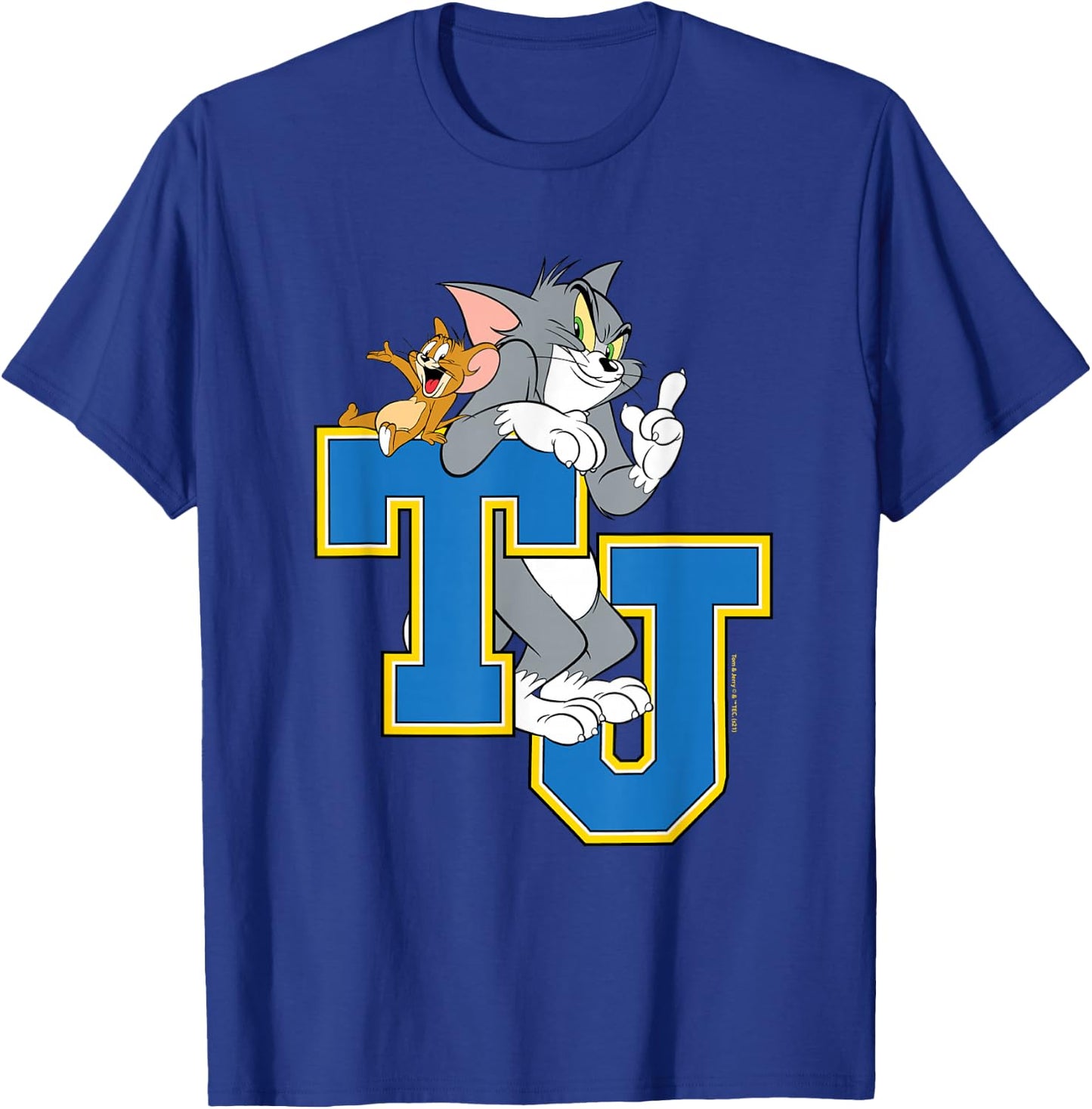Tom and Jerry TJ T-Shirt - T-Shirt | Royal