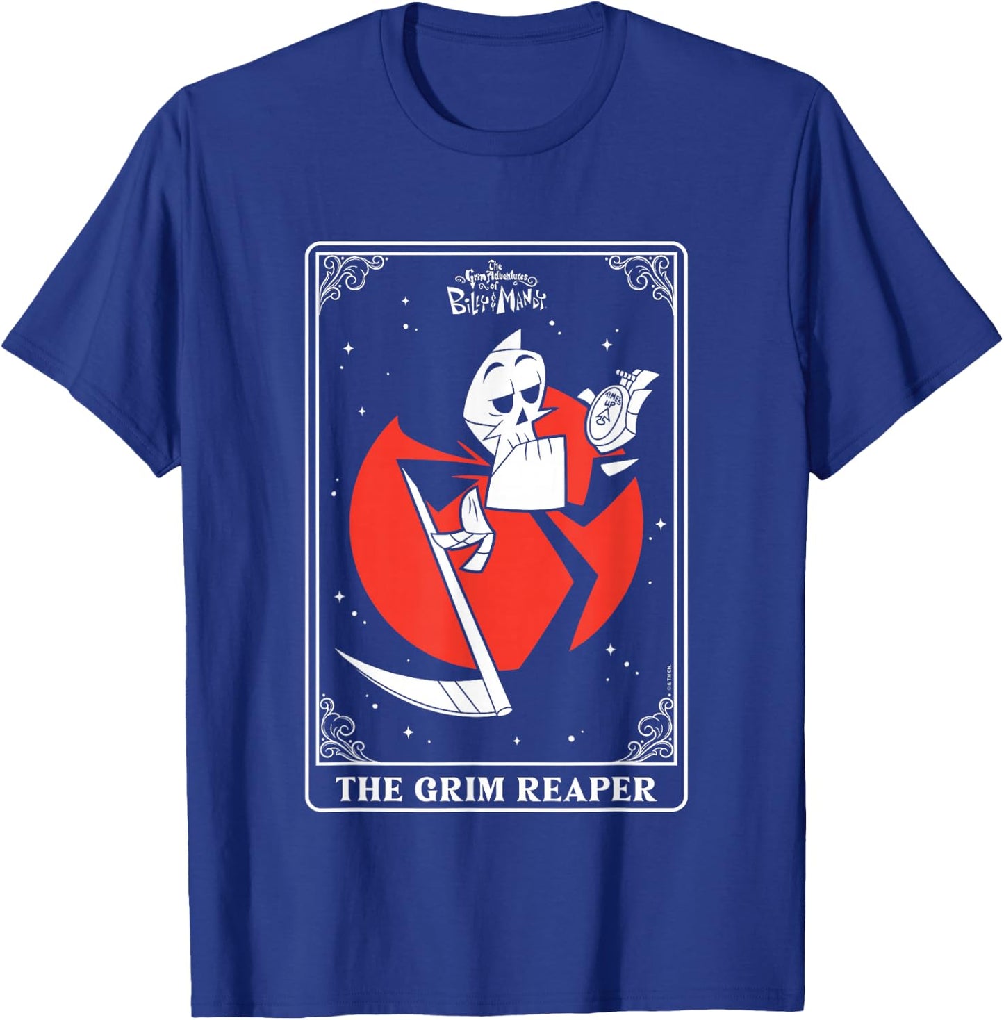 The Grim Adventures of Billy and Mandy Grim Reaper Tarot T-Shirt - T-Shirt | Royal