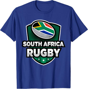 South Africa Rugby South African Rugby Enthusiasts T-Shirt - T-Shirt | Royal