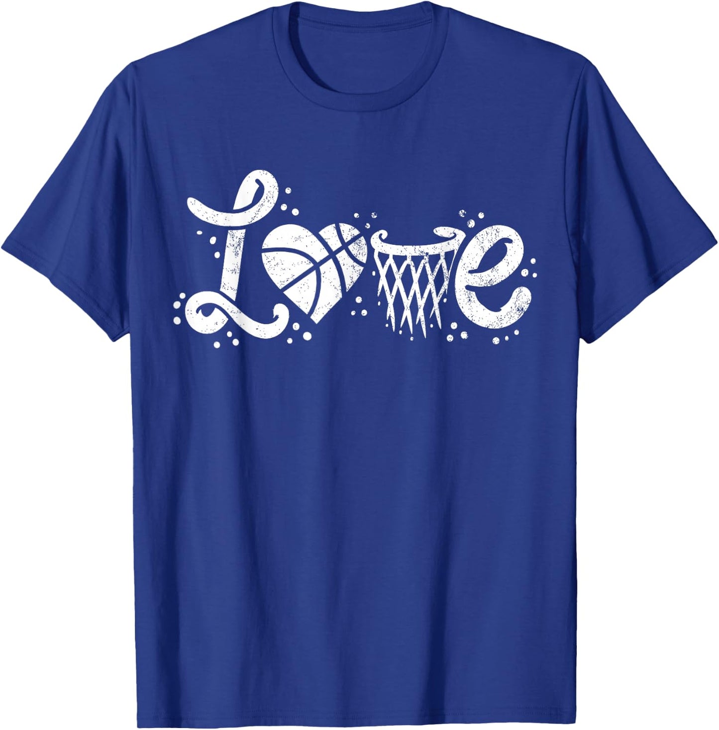 Basketball Player Court Ball Gift T-Shirt - T-Shirt | Royal