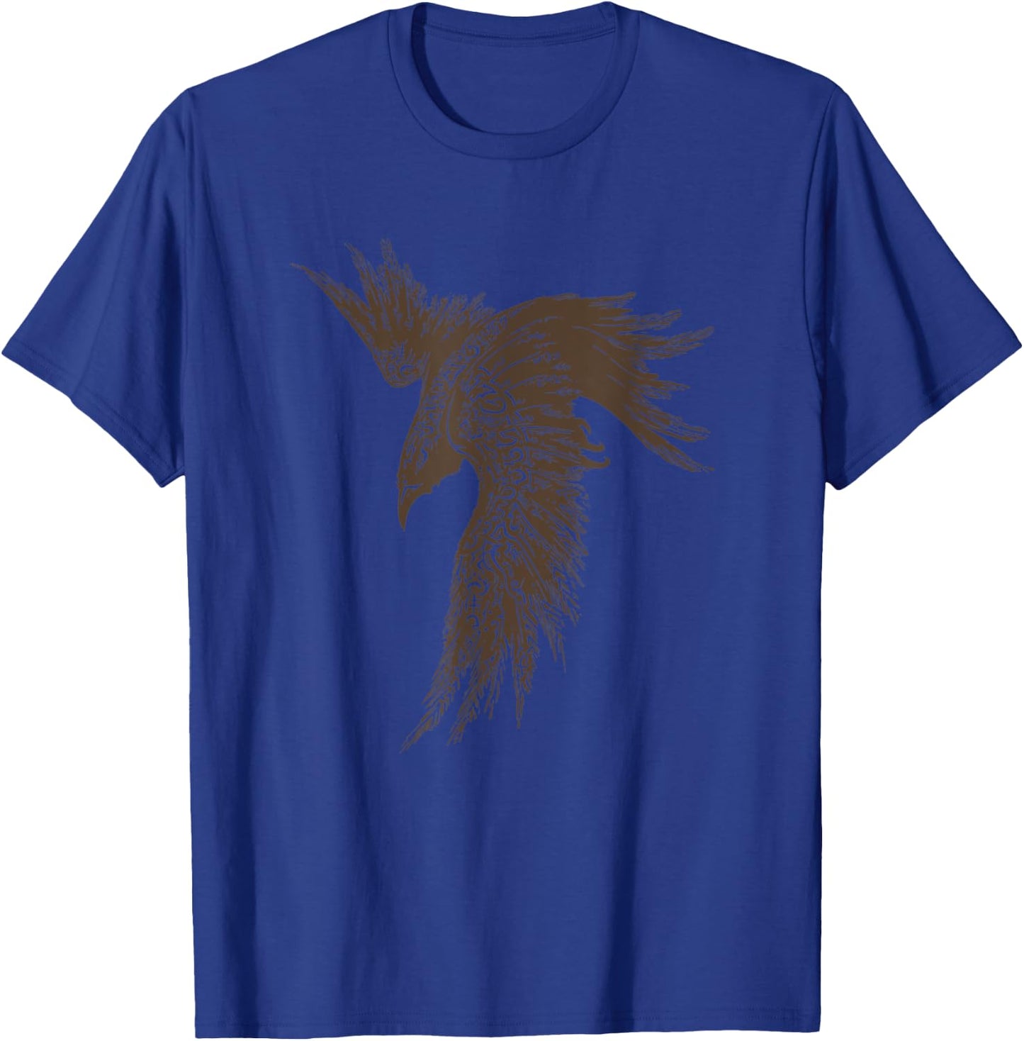 Viking Raven Norse Mythology Crow T-Shirt - T-Shirt | Royal