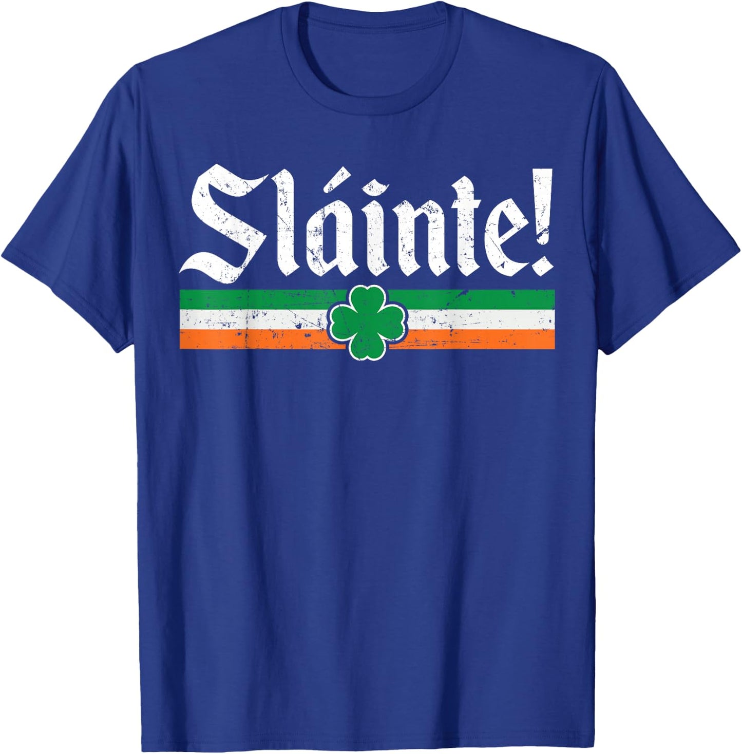 Celtic Cheers Celebration: Sláinte, Happy St Patrick's Day , black, S T-Shirt - T-Shirt | Royal