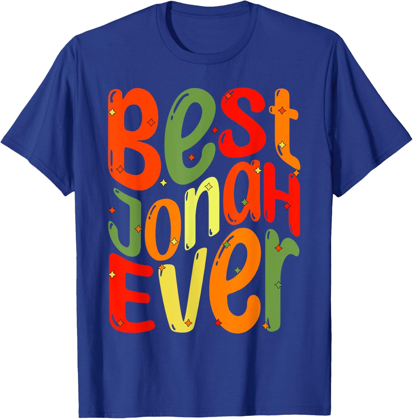 Best Jonah Ever. My Name, His name is Jonah T-Shirt - T-Shirt | Royal