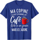 Humour my girlfriend comme le café elle a grain je l'adore T-Shirt - T-Shirt | Royal