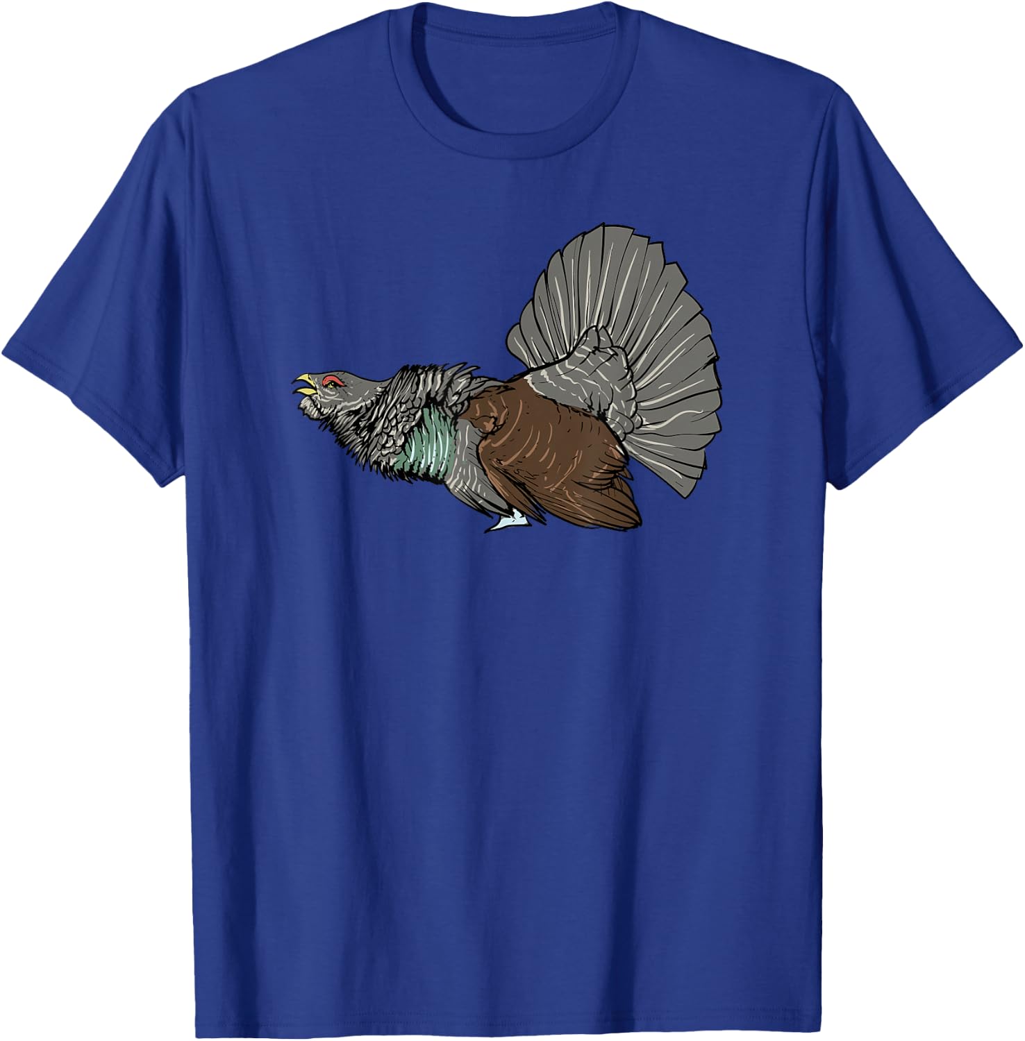 Capercaillie I Chicken Bird Capercaillie Design for Hunters T-Shirt - T-Shirt | Royal