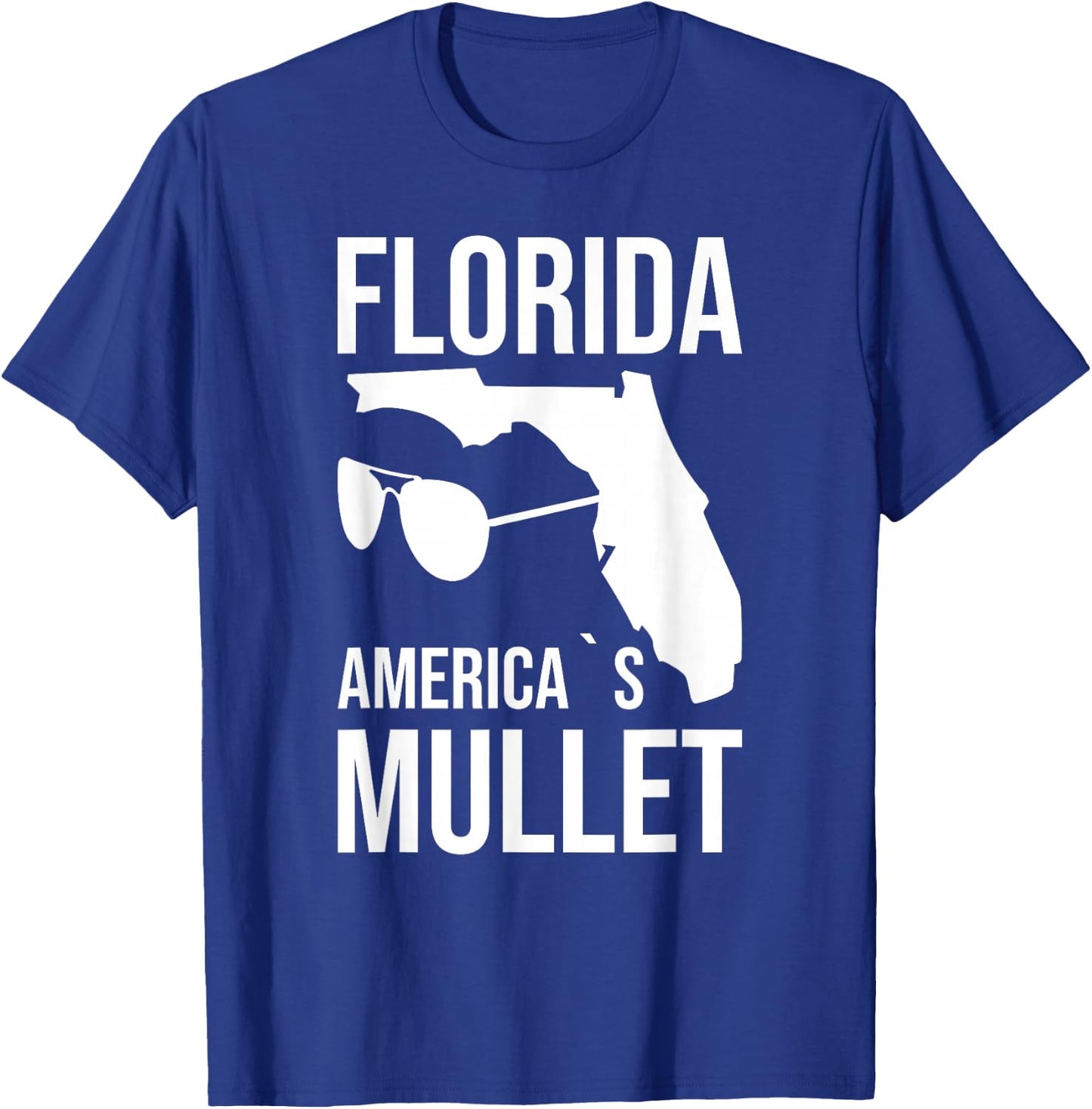 Florida America´s Mullet West Coast T-Shirt - T-Shirt | Royal