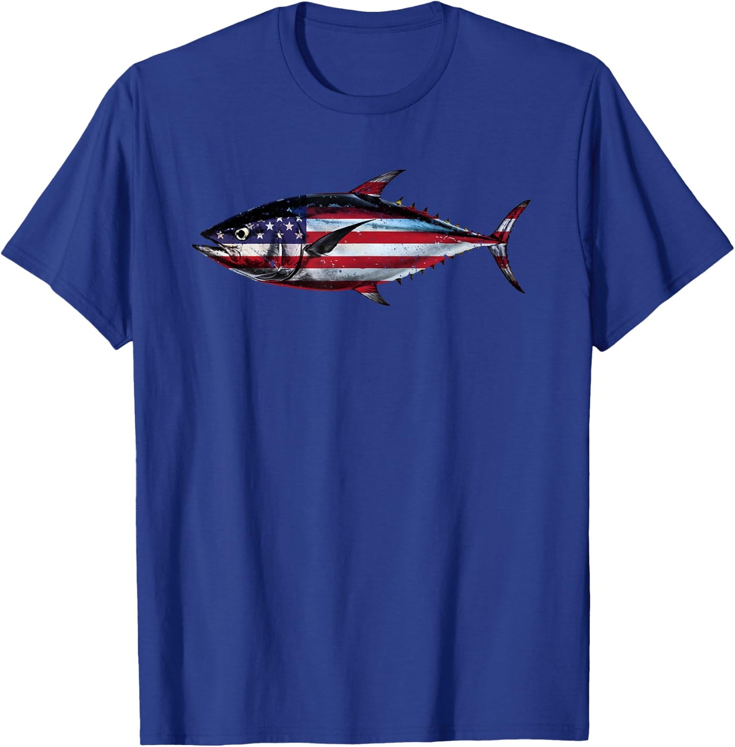 Tuna Fishing Art Women Kids Tuna Fish Tuna Fishing T-Shirt - T-Shirt | Royal