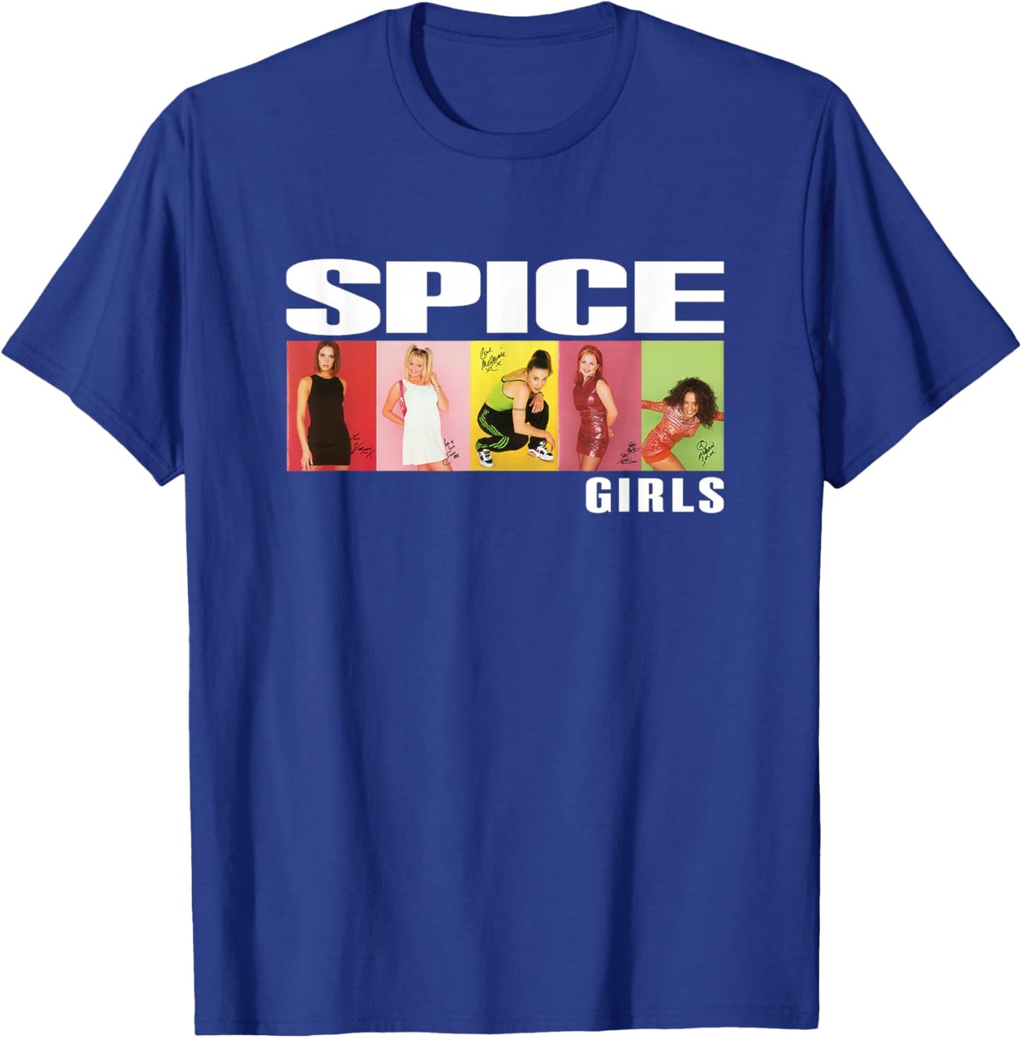 Official Spice Girls Photo Block , black T-Shirt - T-Shirt | Royal