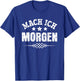 Morgenmuffel Morgenmensch Kaffee Katze Faul Mach Ich Morgen T-Shirt - T-Shirt | Royal