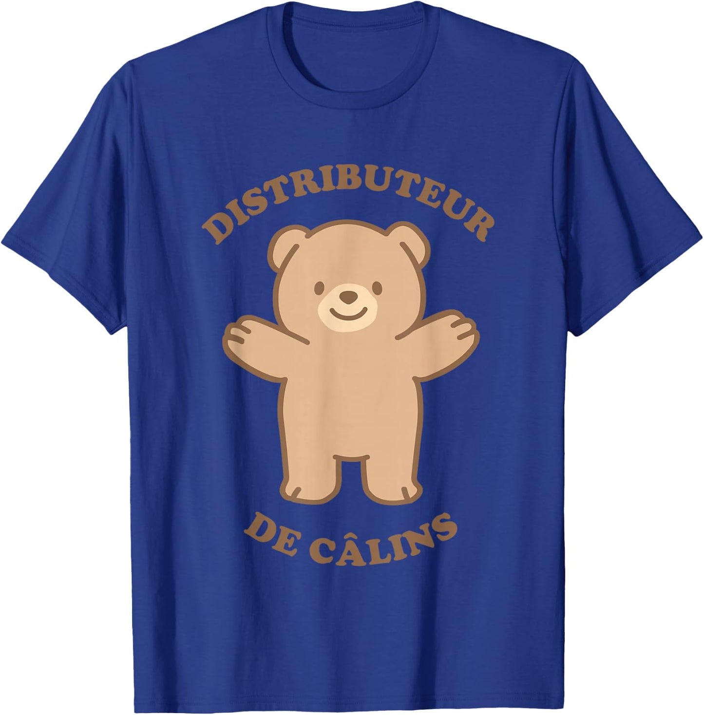 Cuddle Therapy Teddy Bear , Black, S T-Shirt - T-Shirt | Royal