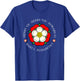 Funny Tudor Kings Queens Monarchs Of English History Rose T-Shirt - T-Shirt | Royal