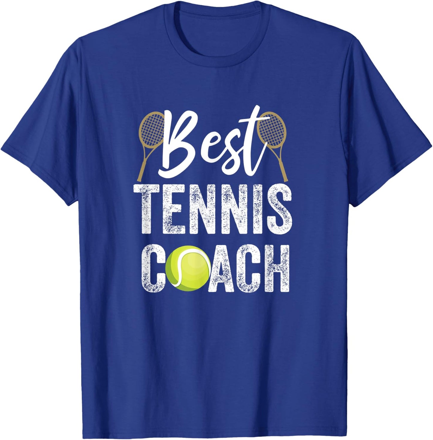Bester Tennis-Trainer T-Shirt - T-Shirt | Royal