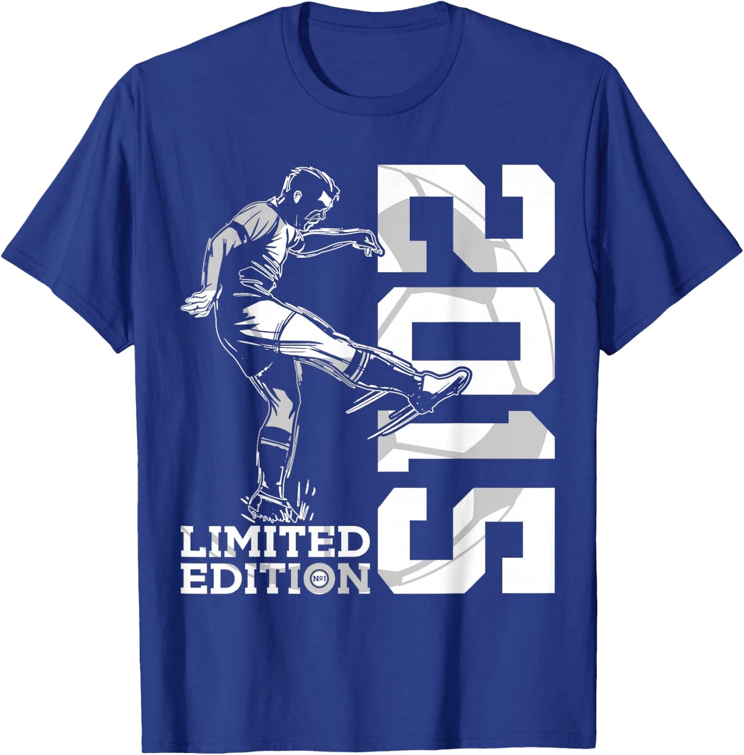 Limited Edition 2015 11 Jahre Fussball 11. Geburtstag T-Shirt - T-Shirt | Royal
