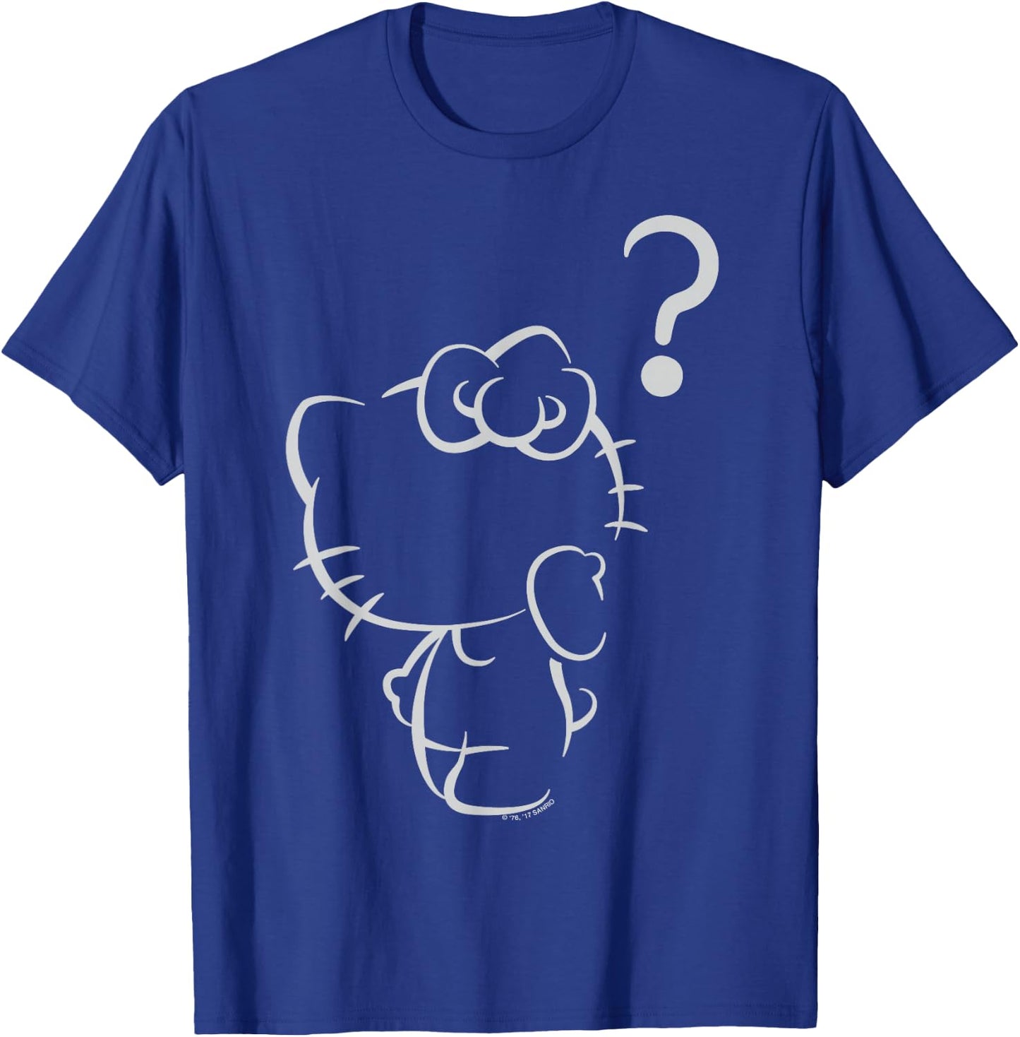 Hello Kitty Question Mark Shirt T-Shirt - T-Shirt | Royal