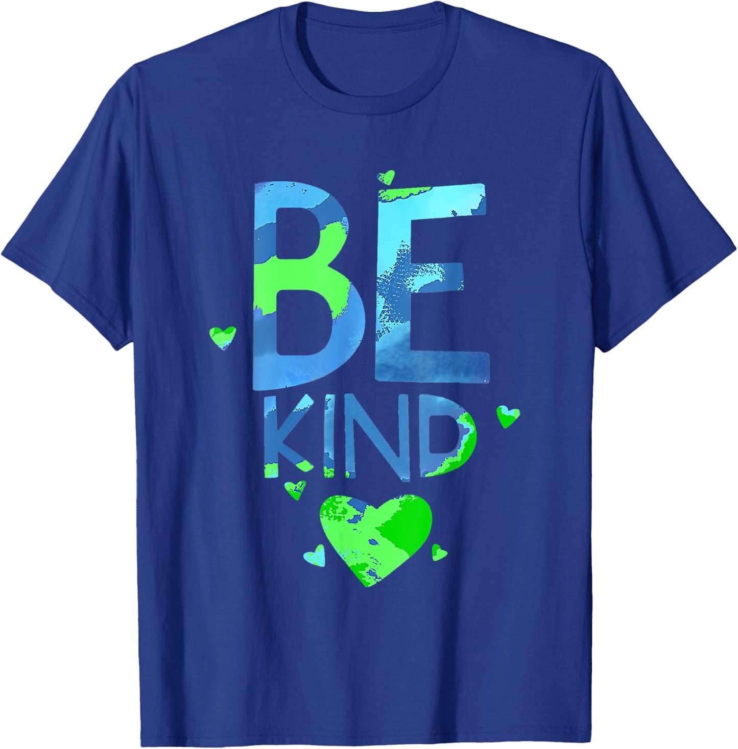 World Kindness Unity Day Anti-bullying Be Nice Kind Earth T-Shirt - T-Shirt | Royal