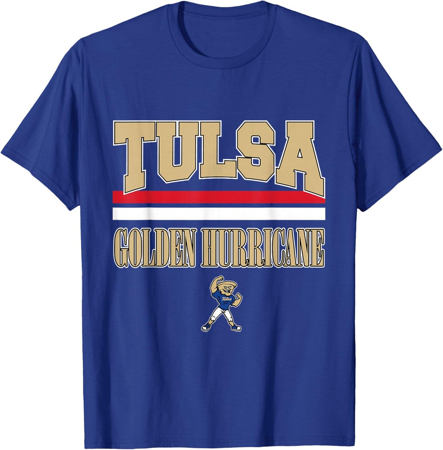Tulsa Golden Hurricane NCAA | VNPTUL301 T-Shirt - T-Shirt | Royal