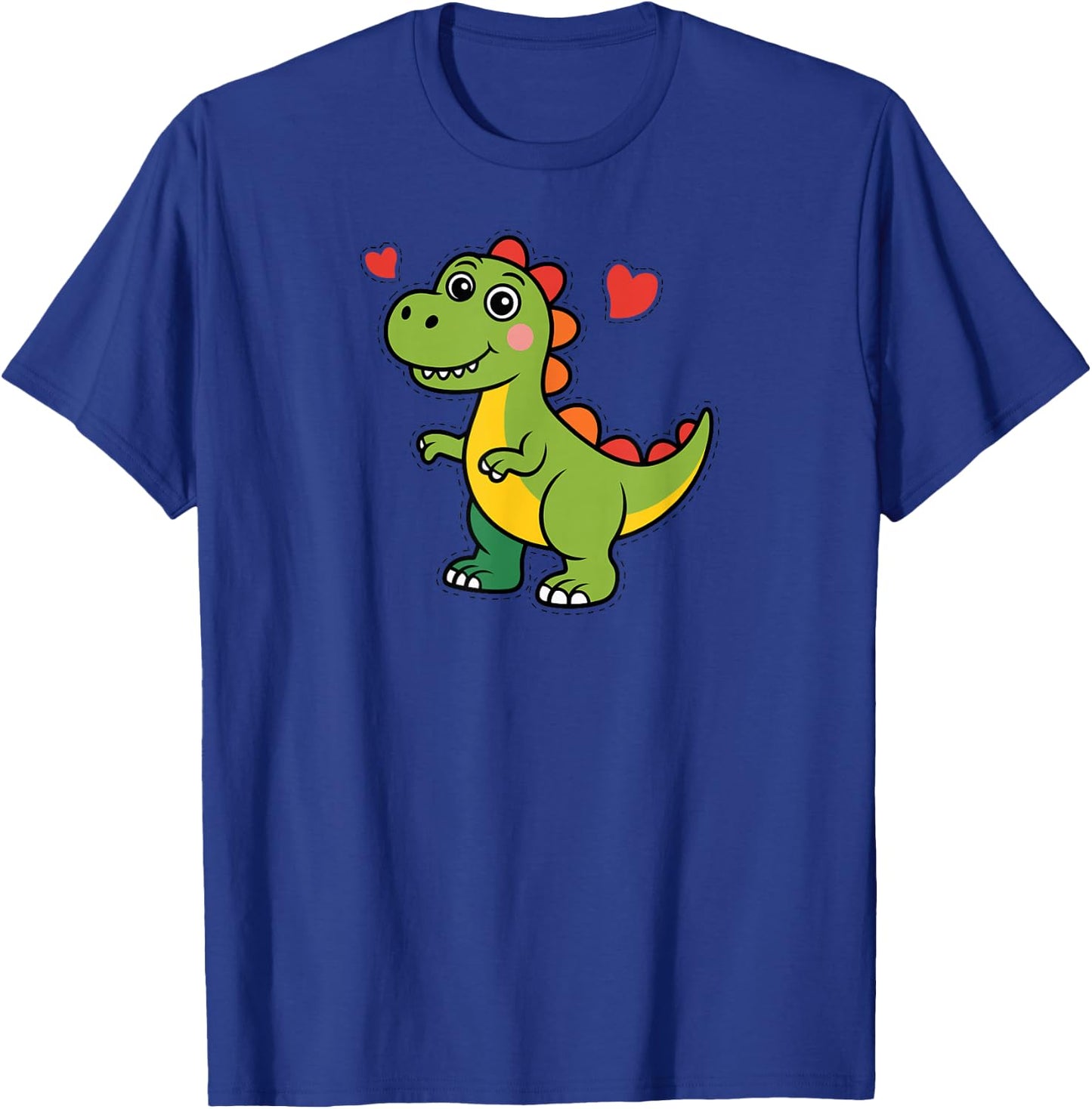 Cute T Rex Dinosaur Tyrannosaurus Rex Jurassic T-Shirt - T-Shirt | Royal