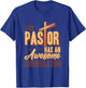 This Pastor Has An Awesome Congregation T-Shirt - T-Shirt | Royal