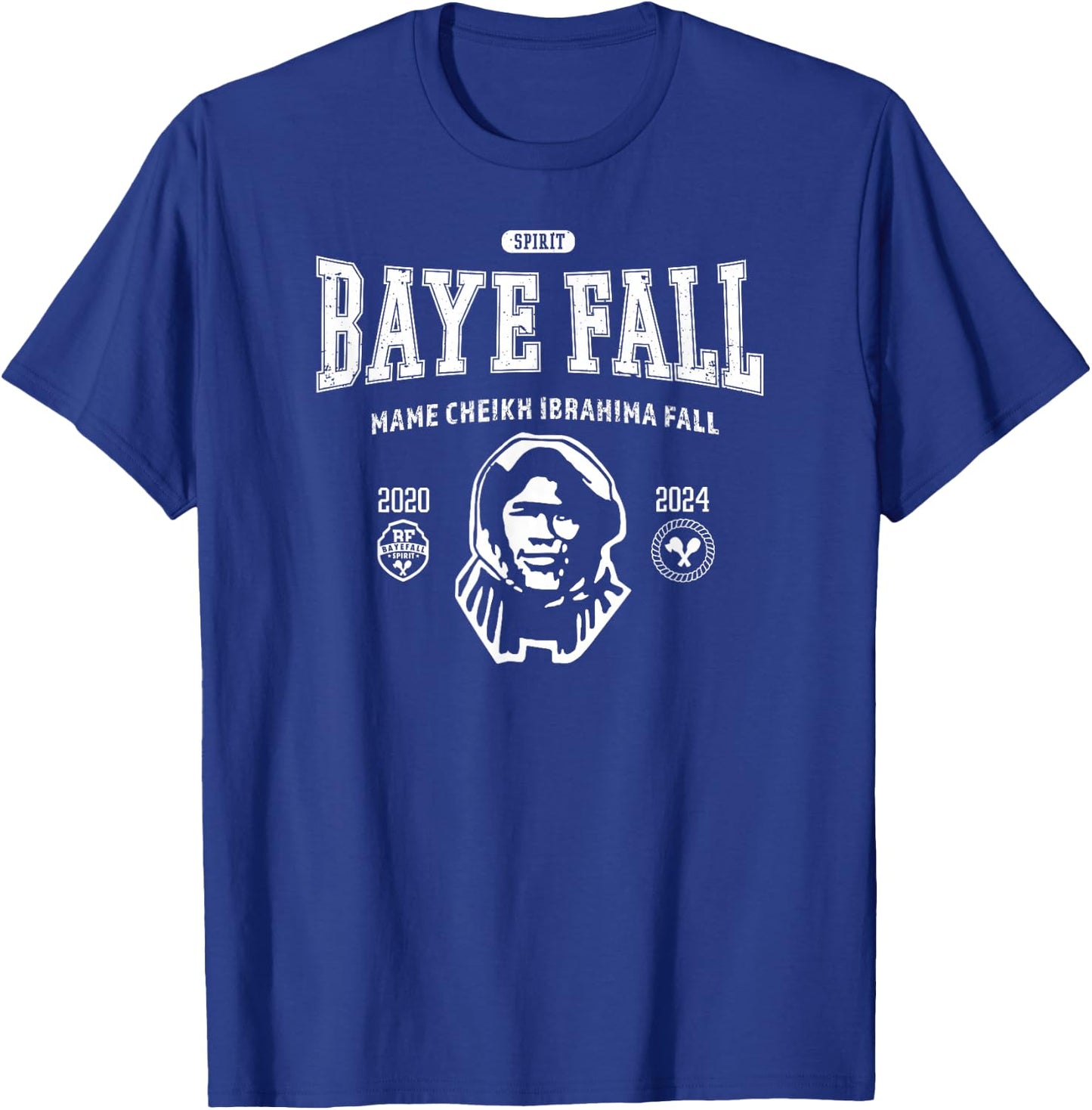 Name Cheikh Ibrahima Fall Baye Fall Mourid Senegal Bayefall , Black, S T-Shirt - T-Shirt | Royal