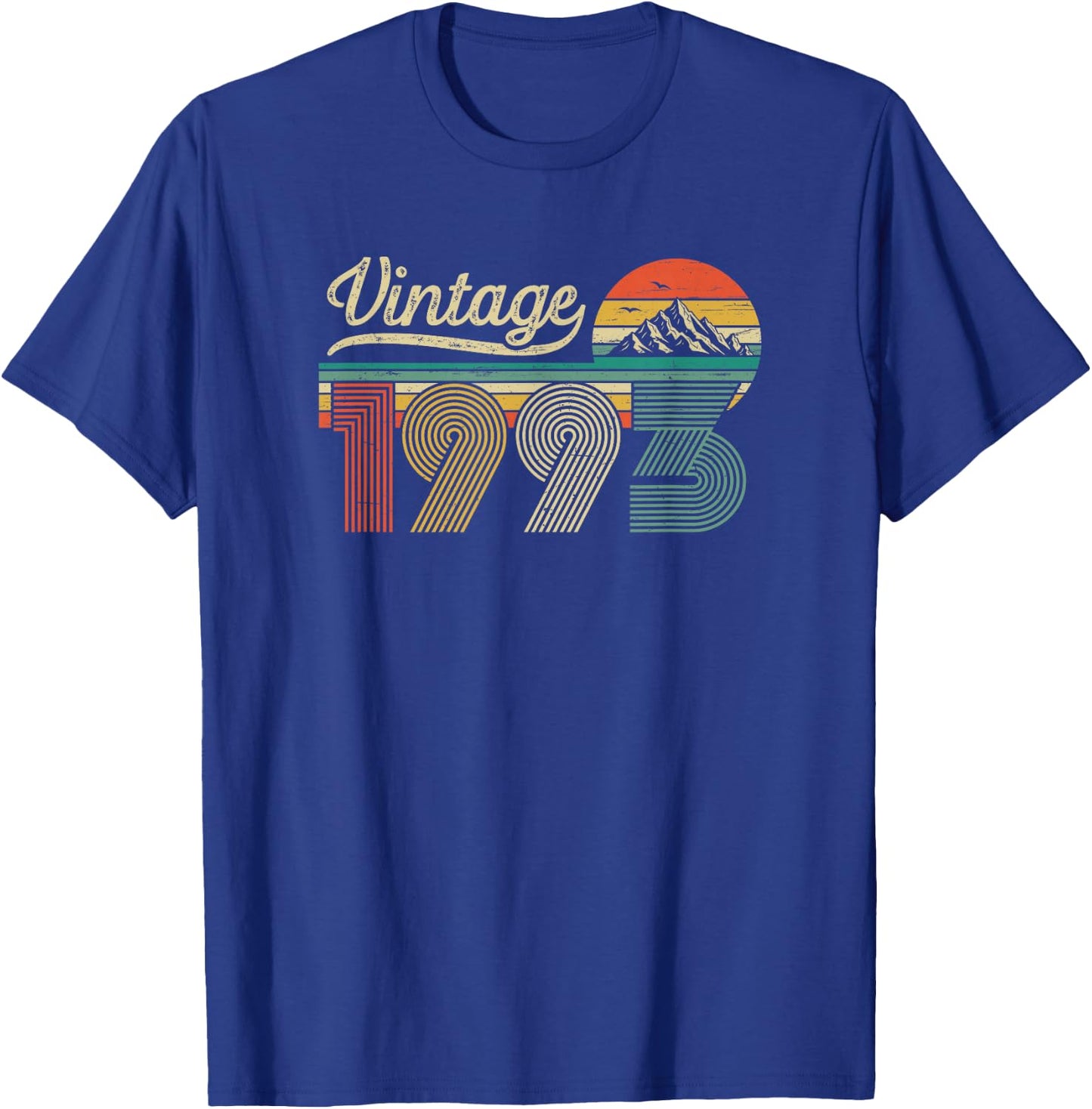 Vintage 1993 Anniversaire 33 Ans pour Hommes Femmes T-Shirt - T-Shirt | Royal