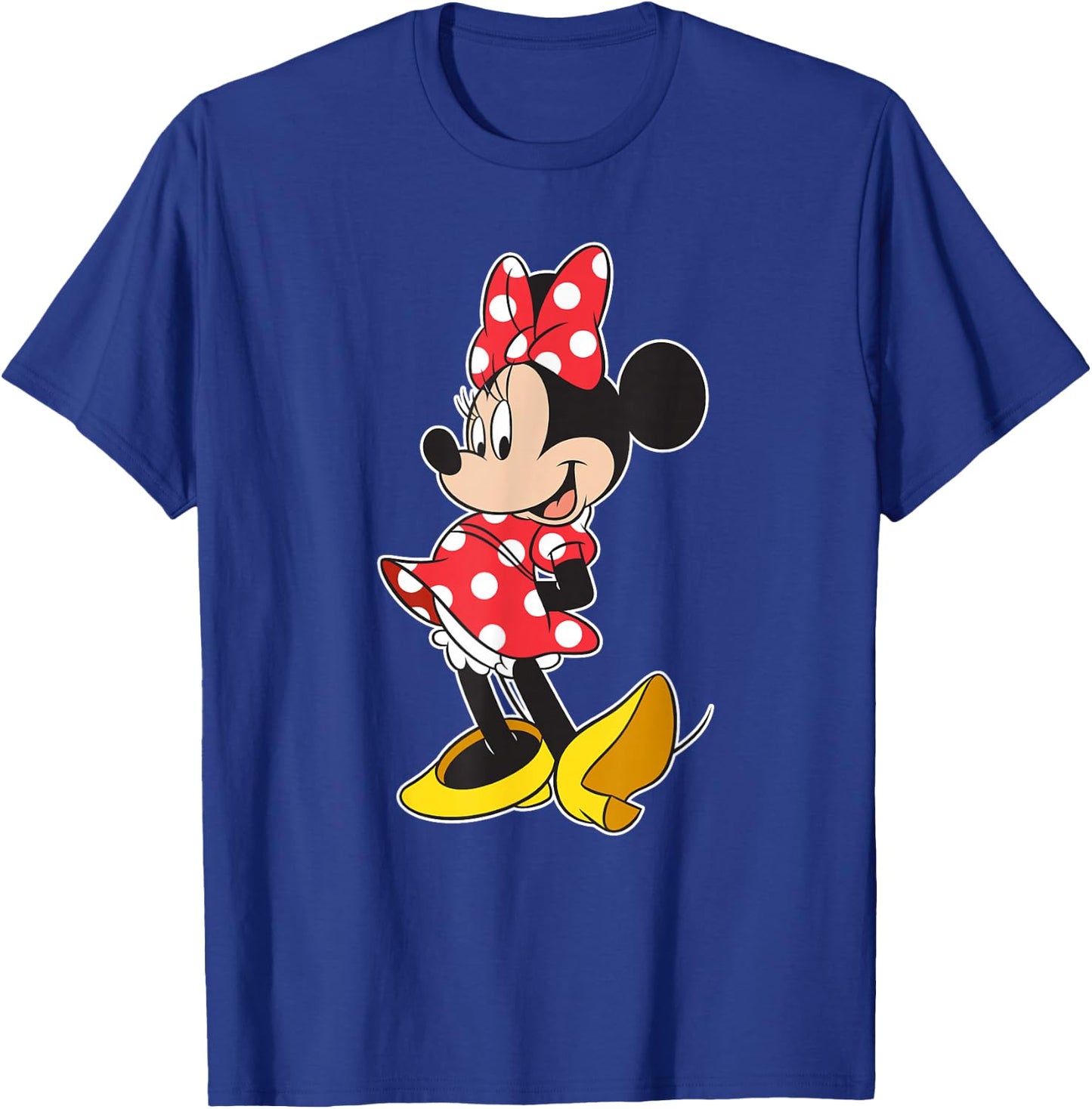 Disney Minnie Mouse Classic Pose Small T-Shirt - T-Shirt | Royal