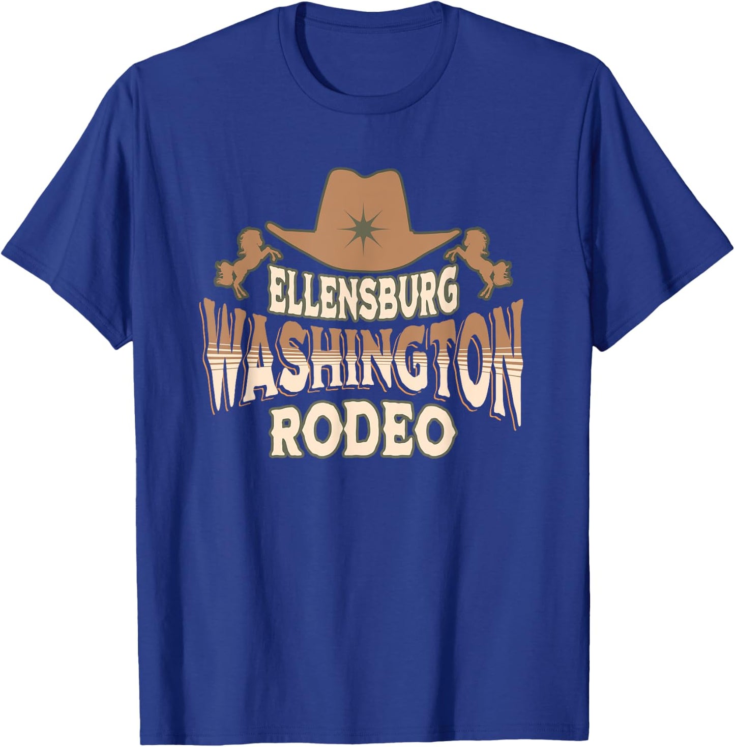 Ellensburg Washington Rodeo T-Shirt - T-Shirt | Royal