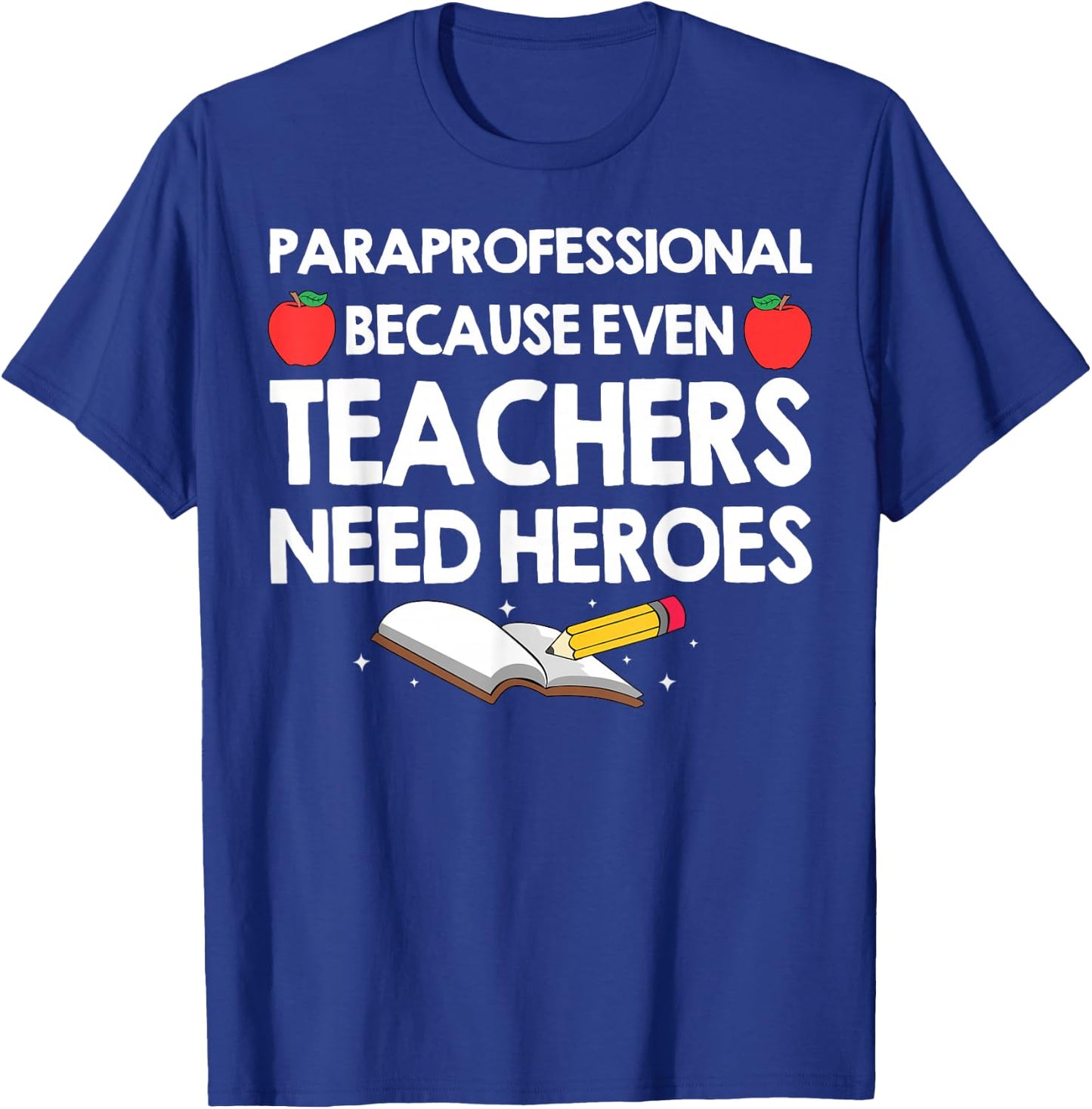 Cool Para Professional Women Kindergarten Preschool T-Shirt - T-Shirt | Royal