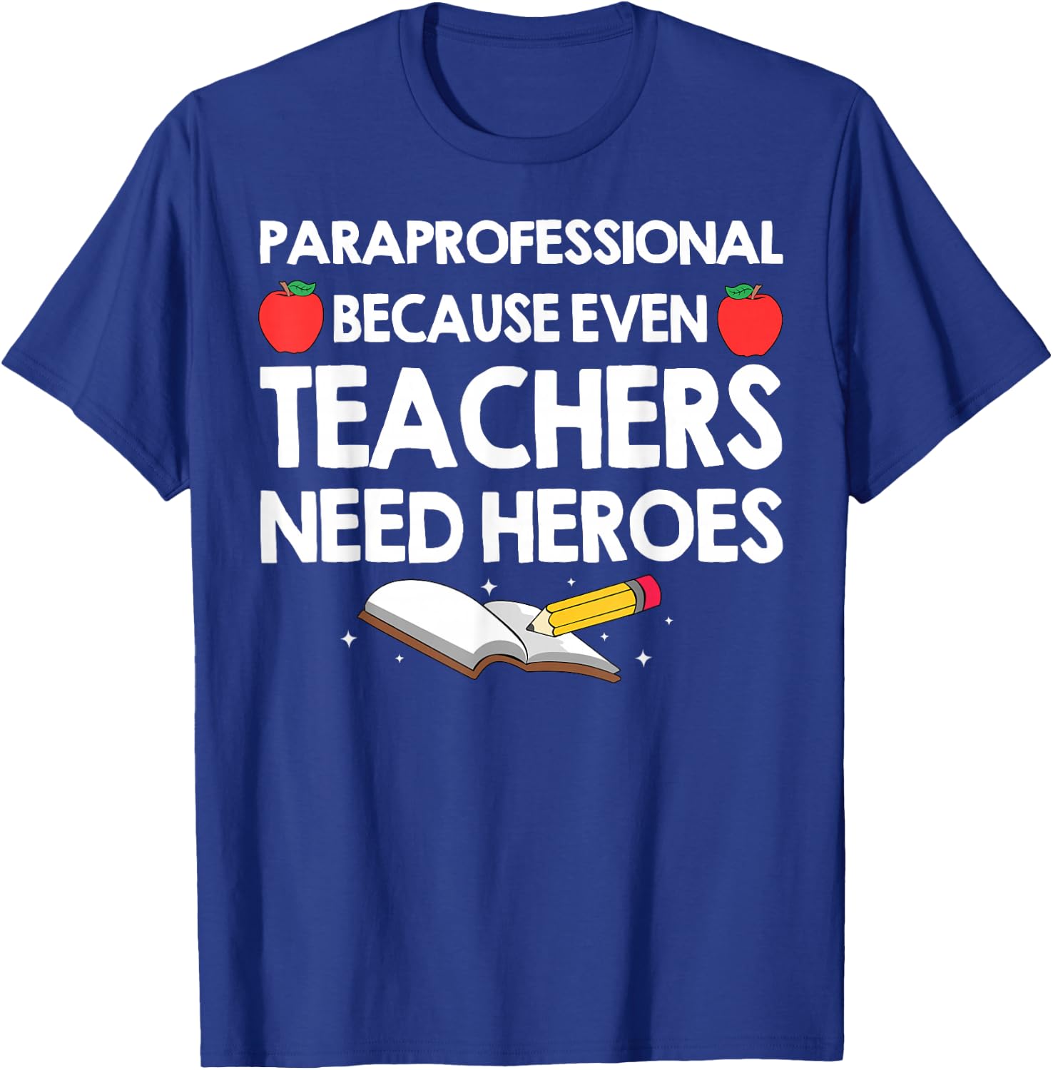 Cool Para Professional Women Kindergarten Preschool T-Shirt - T-Shirt | Royal