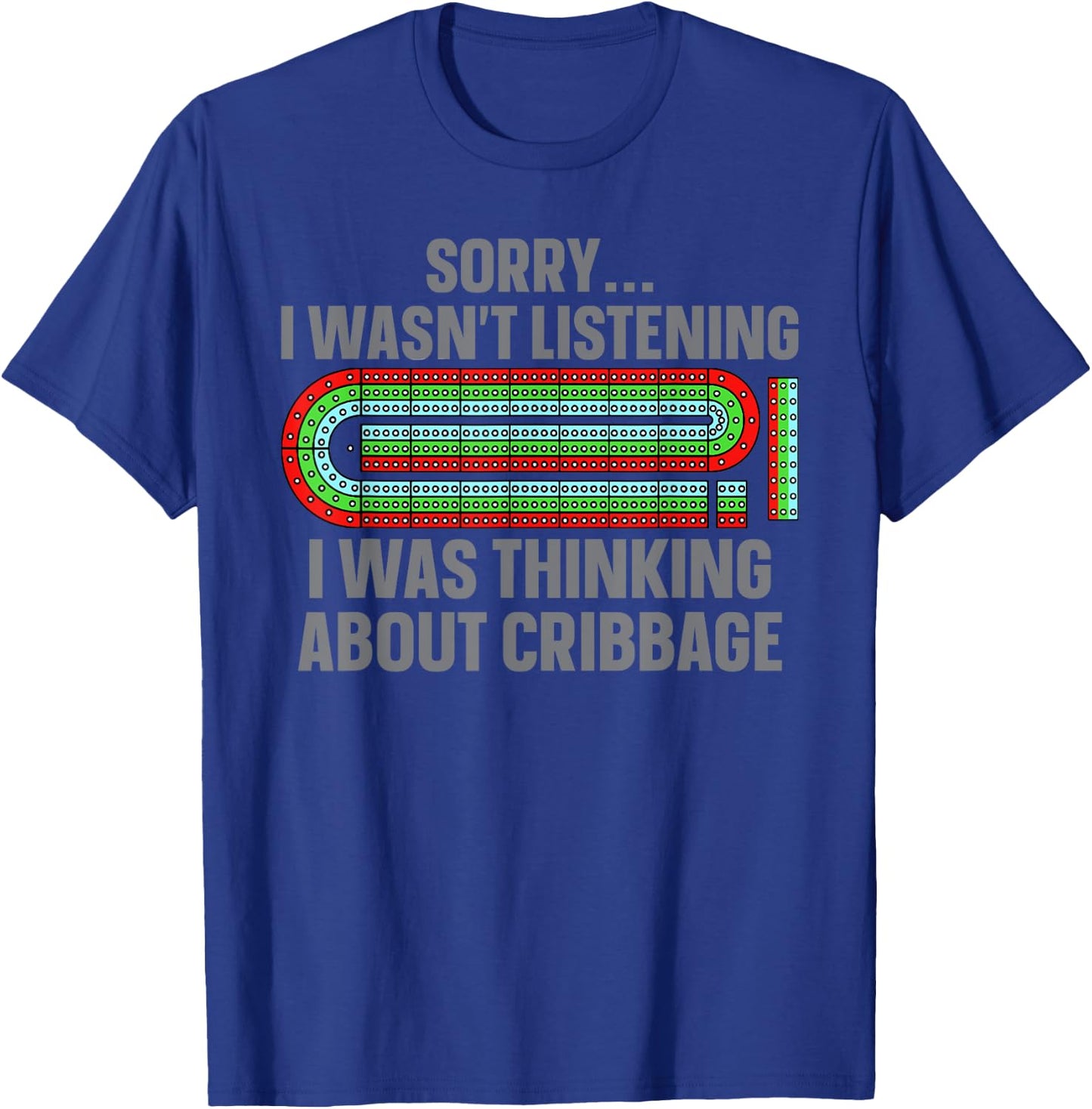 Cute Cribbage Design Women Card Game Cribbage Player T-Shirt - T-Shirt | Royal