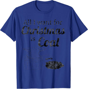 Coal for Christmas - Perfect Gift a Blacksmith T-Shirt - T-Shirt | Royal