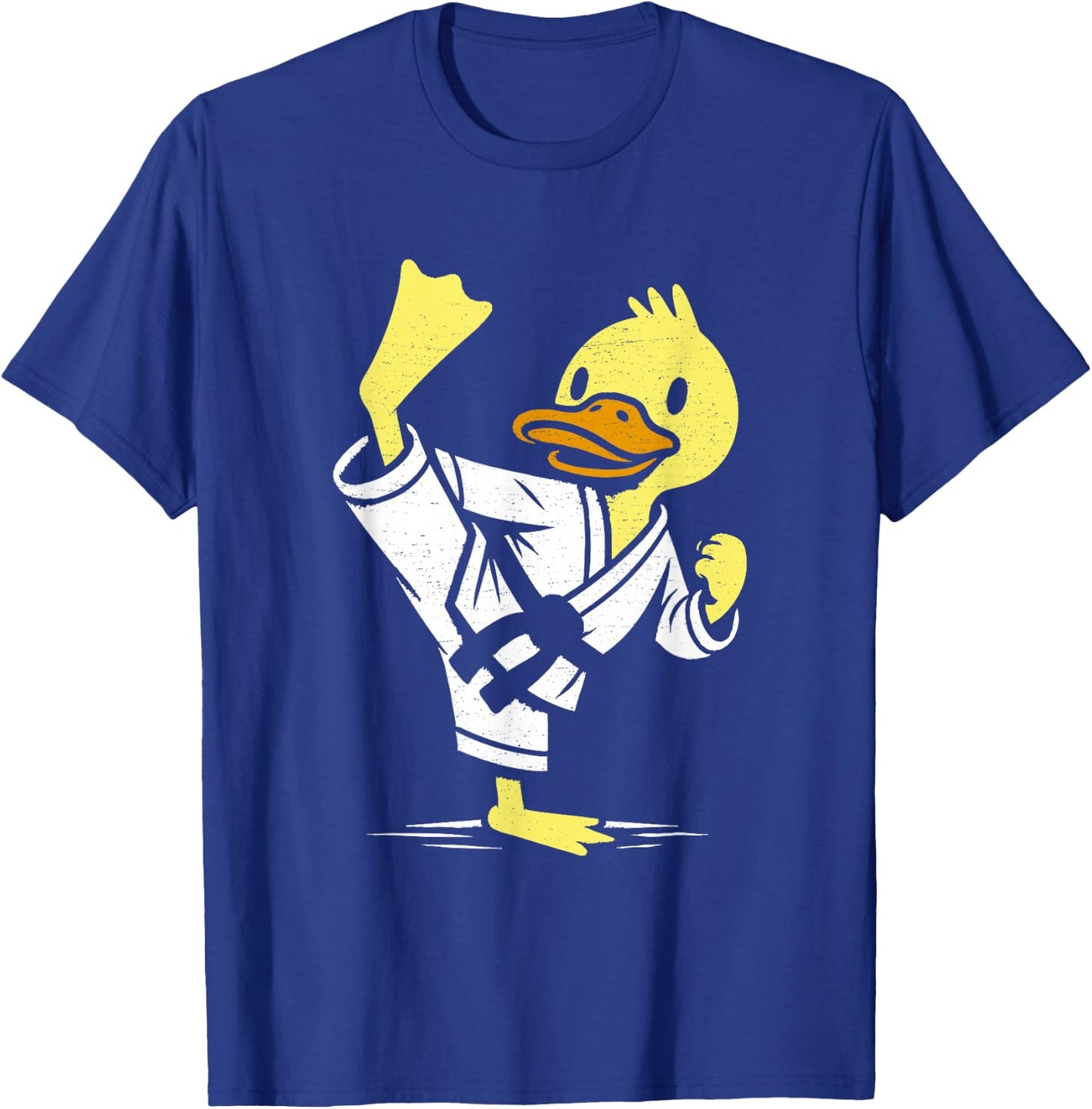 Rubber Karate Duck For Duck Lovers , Black, S T-Shirt - T-Shirt | Royal
