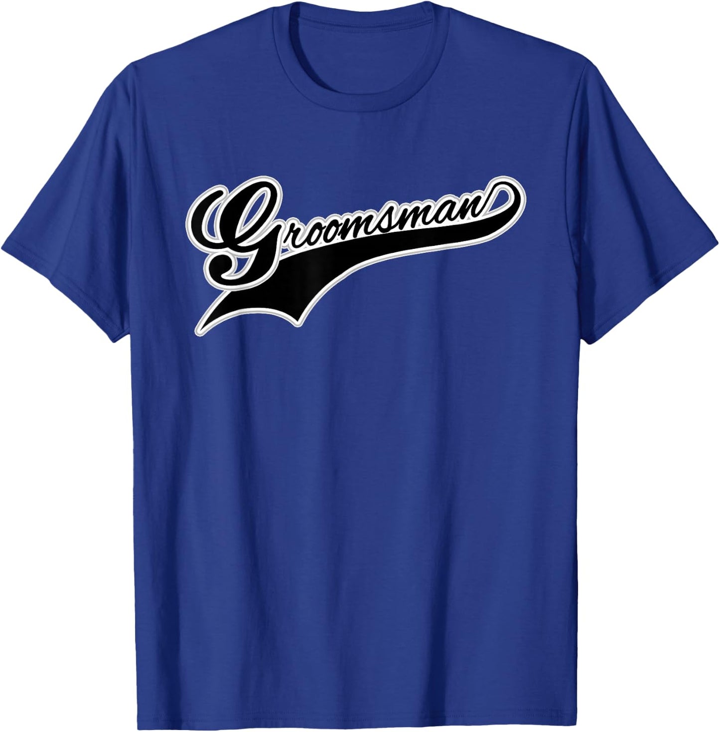 Funny Groomsmen T Shirts, Groomsman Matching Bridal Party T-Shirt - T-Shirt | Royal