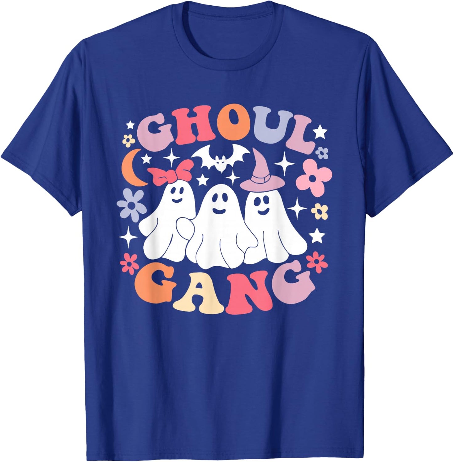Ghoul Gang Shirt Funny Ghost Halloween Men Women Kids T-Shirt - T-Shirt | Royal