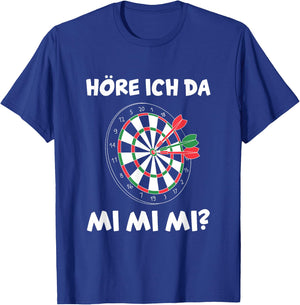 Herren Dartsport Dartscheibe Lustiges Darts Dartspieler T-Shirt - T-Shirt | Royal