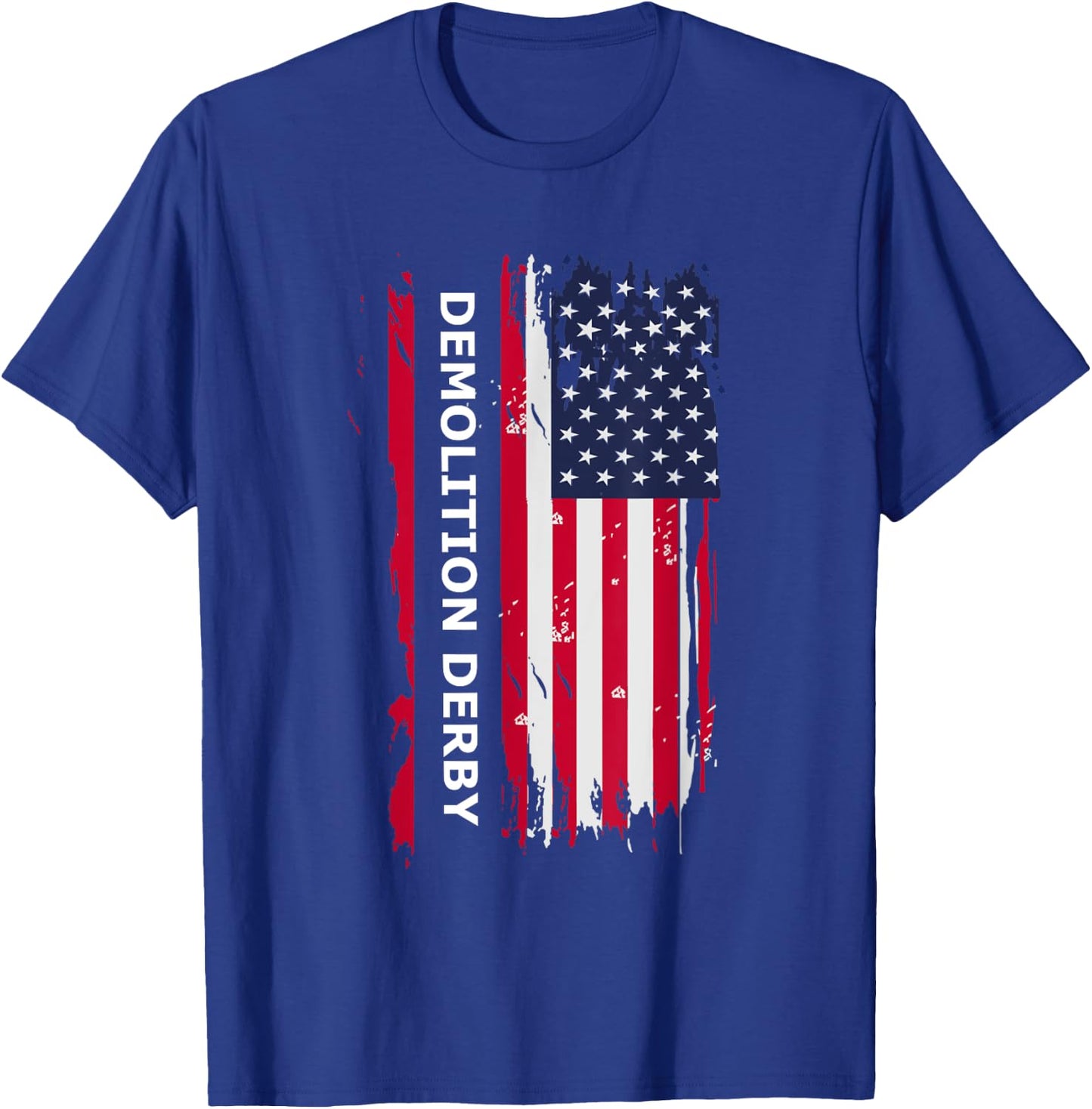 Demolition Derby USA T-Shirt - T-Shirt | Royal