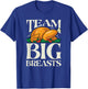 Funny Thanksgiving Men Turkey T-Shirt - T-Shirt | Royal