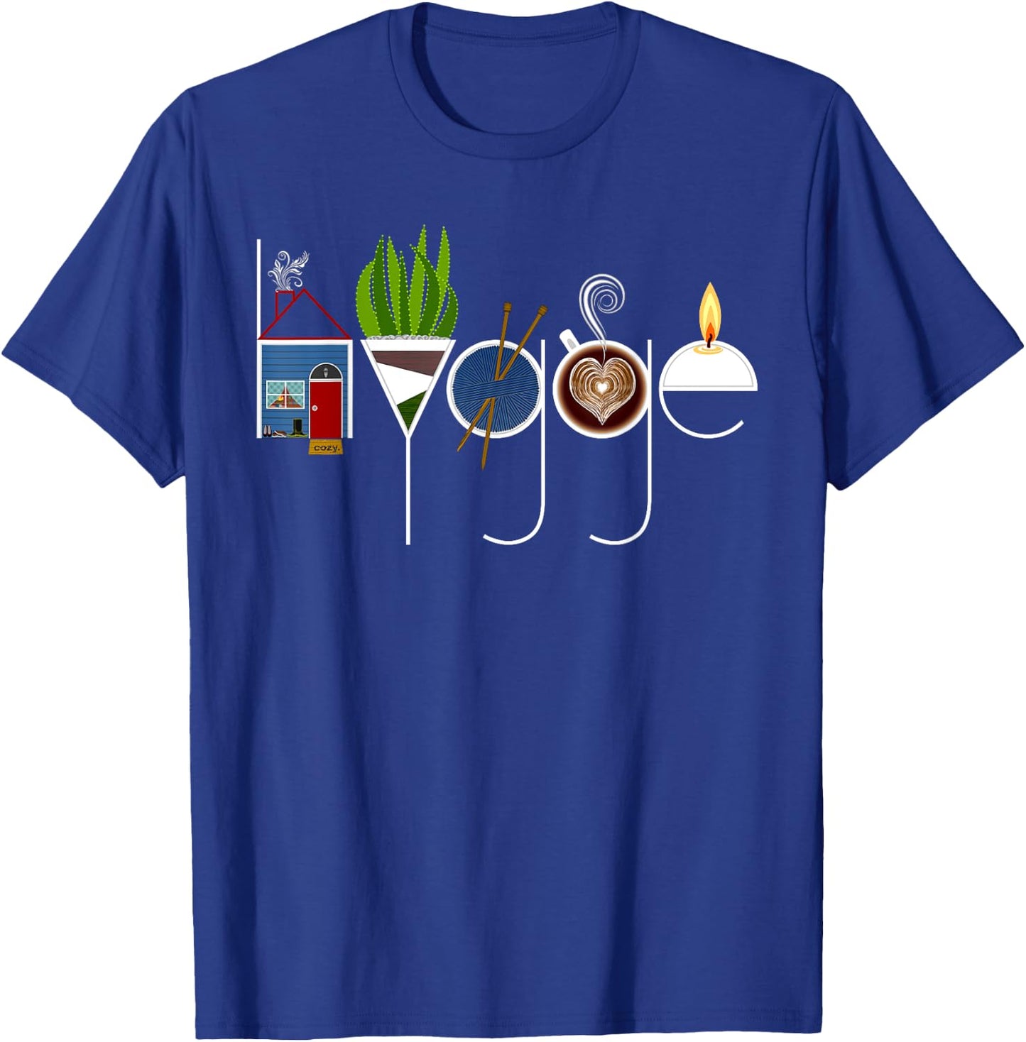 Hygge Home Ideas T-Shirt - T-Shirt | Royal