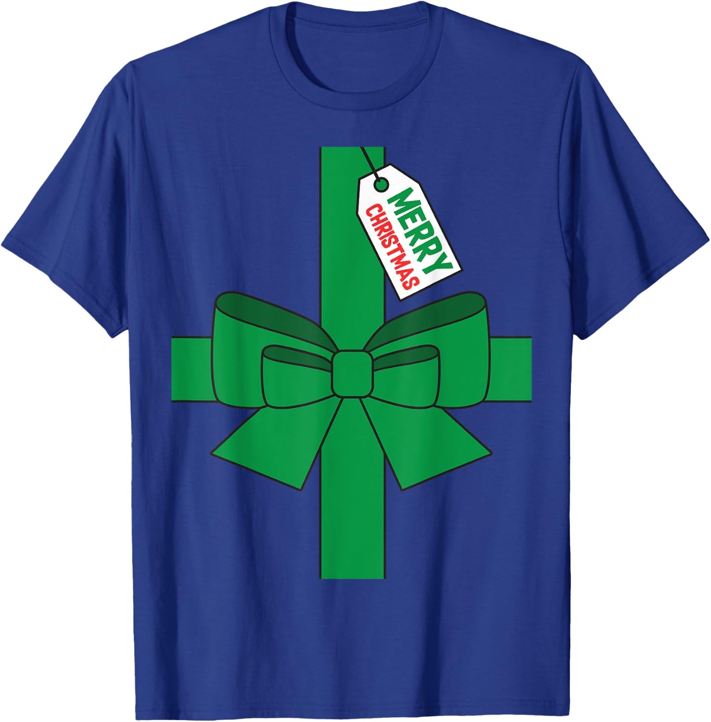 Super Ugly Christmas Funny DIY Costume - Adult, , Red, Small, Short Sleeve T-Shirt - T-Shirt | Royal
