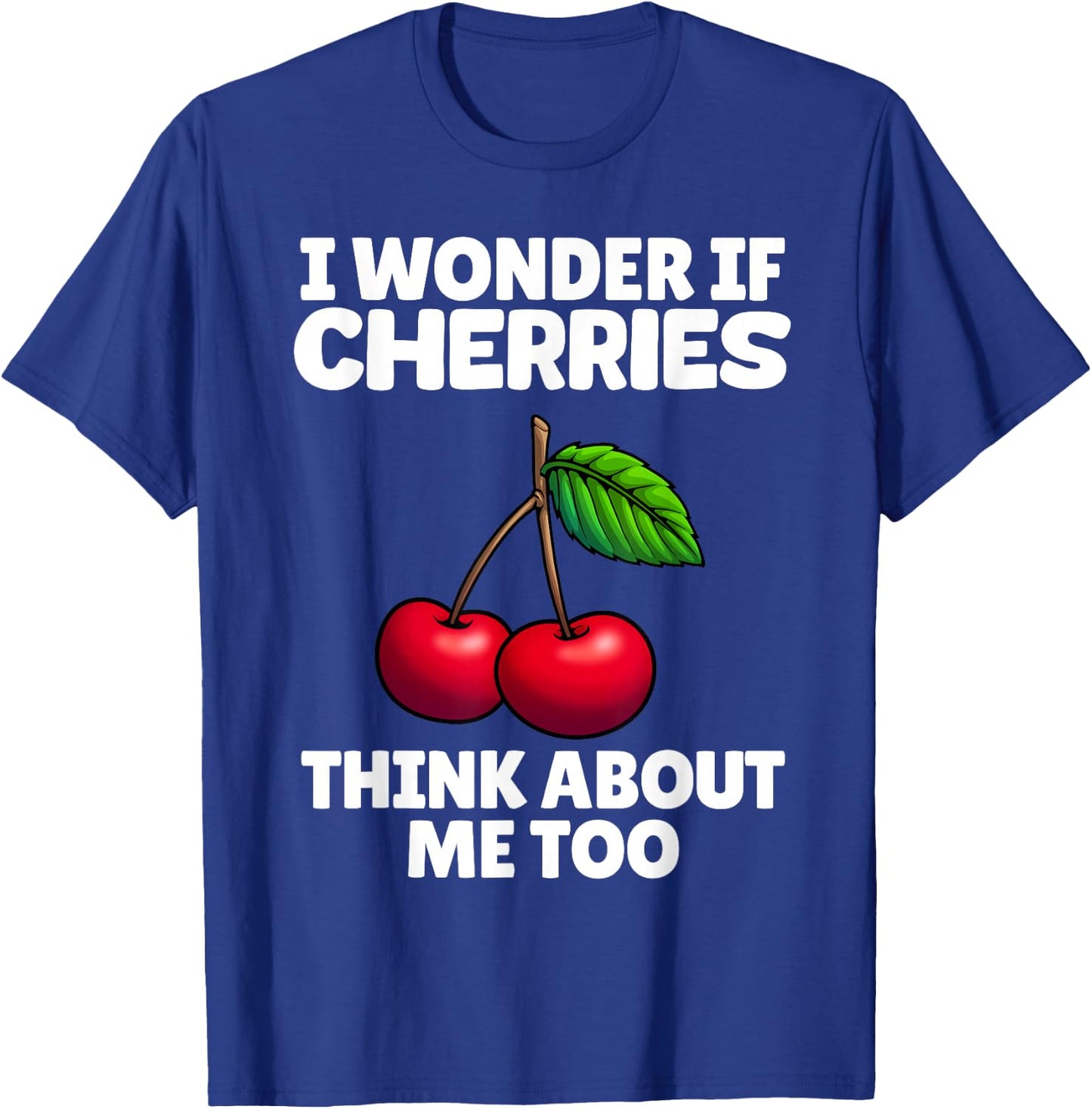 Cherry Graphic Women Kids Cherry Print Cherry Lover T-Shirt - T-Shirt | Royal
