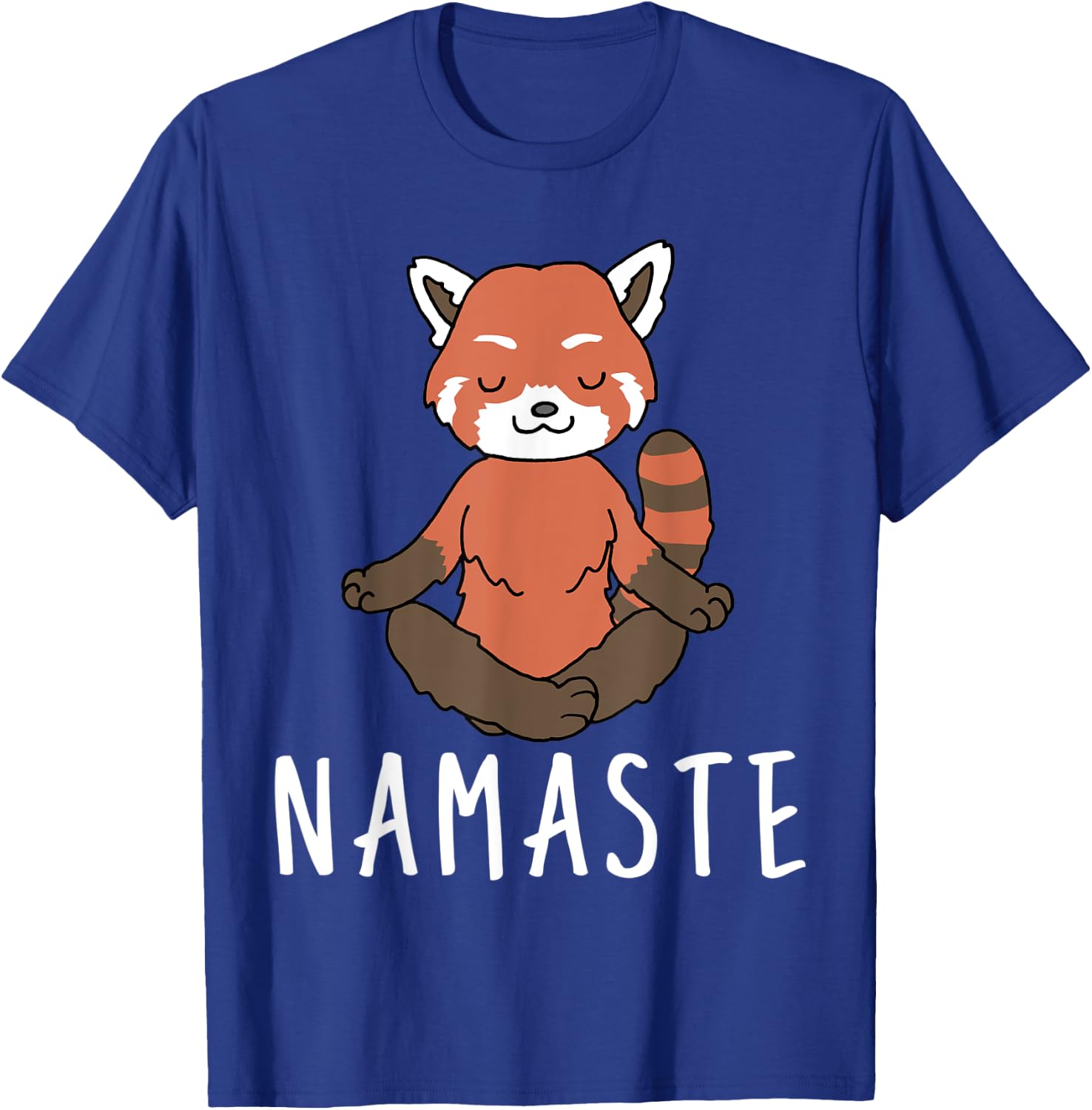 Red Panda Yoga T-Shirt - T-Shirt | Royal